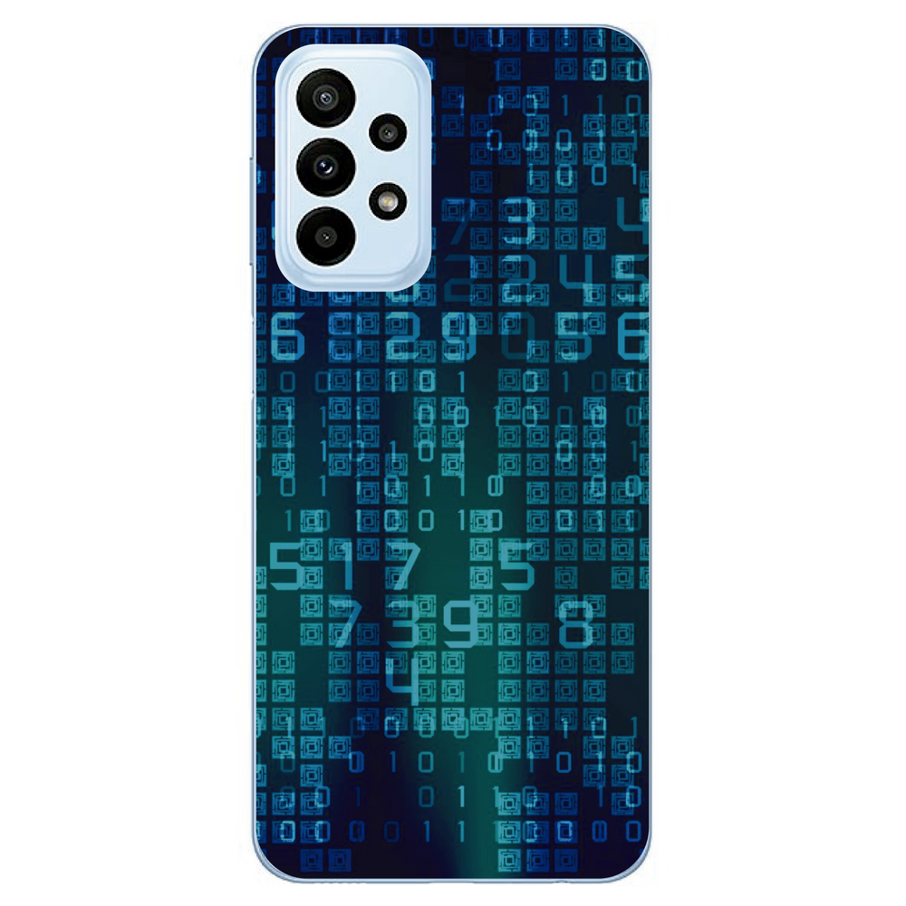 Capa Case Capinha Samsung Galaxy A23 Masculina Números