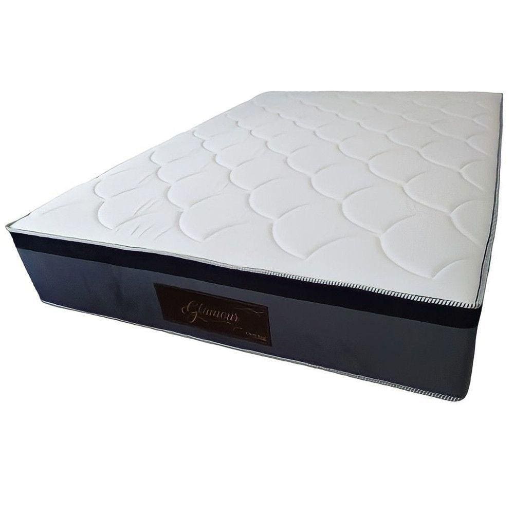 Colchão Glamour King 193x203x30 Eps Molas Ensacadas Ortolar