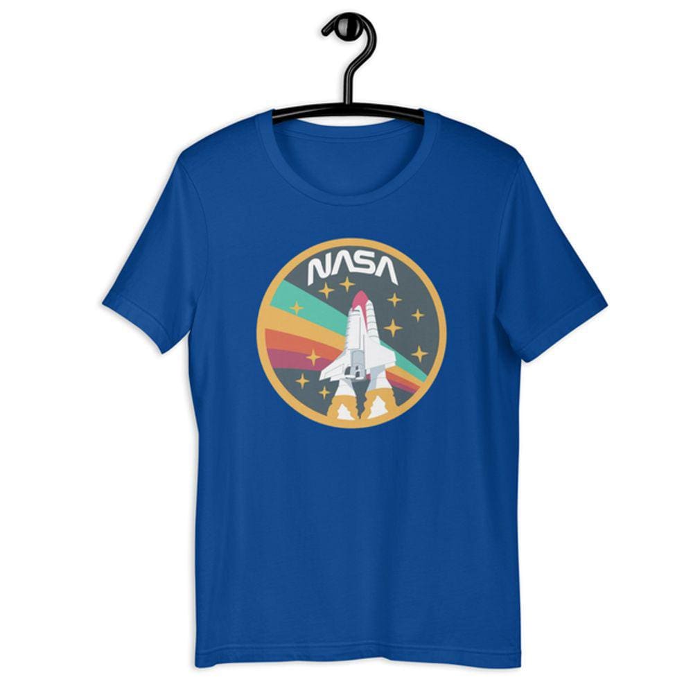Camiseta Camisa Infantil Unissex - Nasa Space Foguete