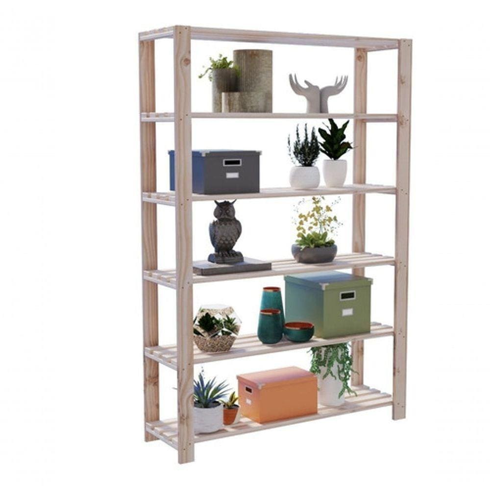 Organizador De Plantas Estante 6 Andares Pinus Leve
