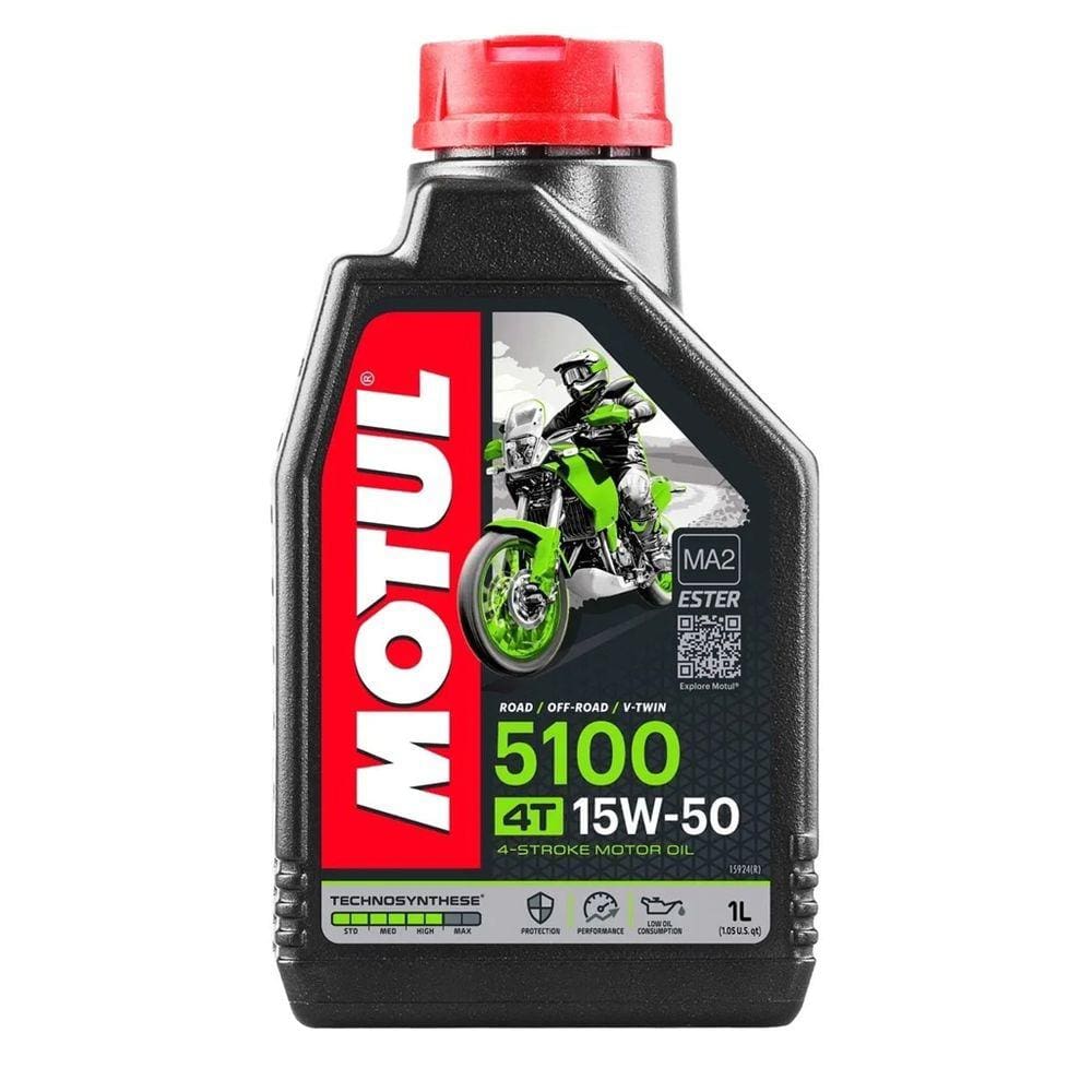 Óleo Motul 5100 15W50 4T 1 Litro Semissintético Alto Desempenho