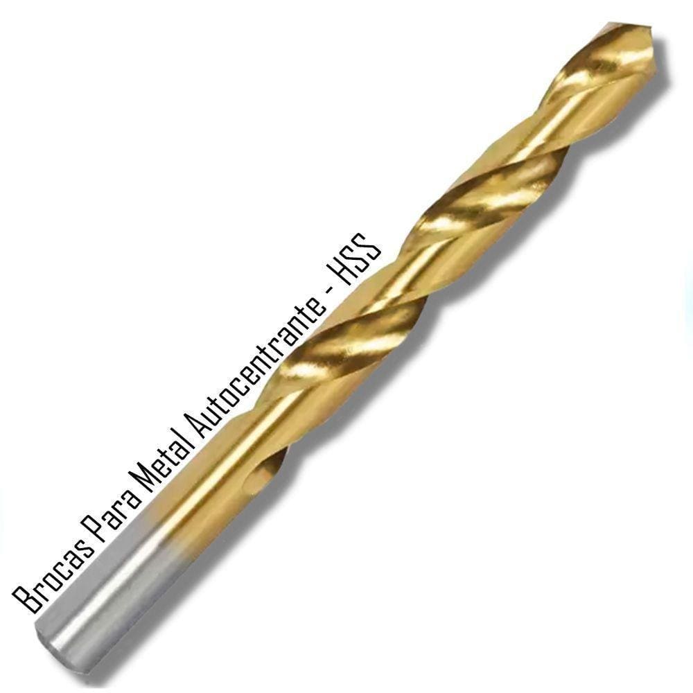 Brocas Metal Autocentrante Aço Rápido Med. 8,1 X 117Mm