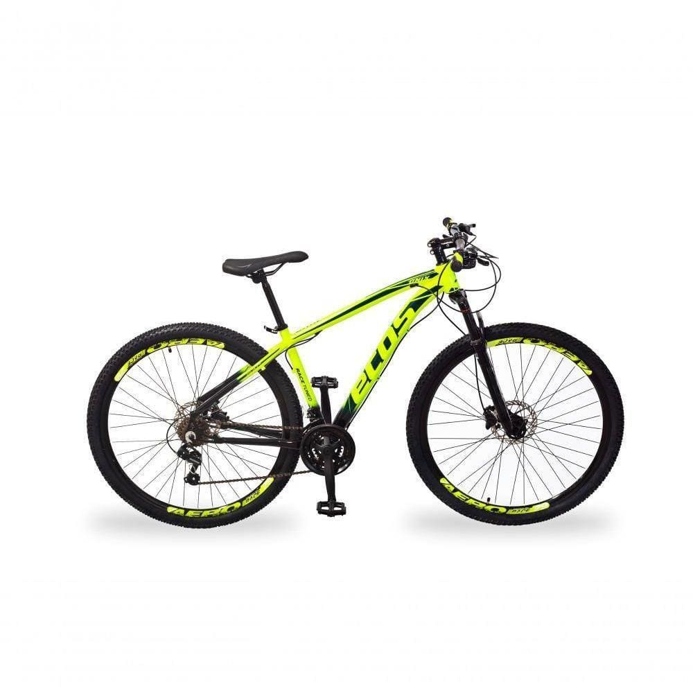 Bicicleta Aro 29 24 Marchas 17” Amarelo E Preto/preto