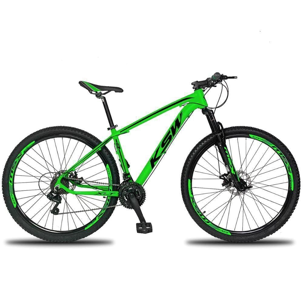 Bicicleta Aro 29 Verde/preto 17” Verde/preto