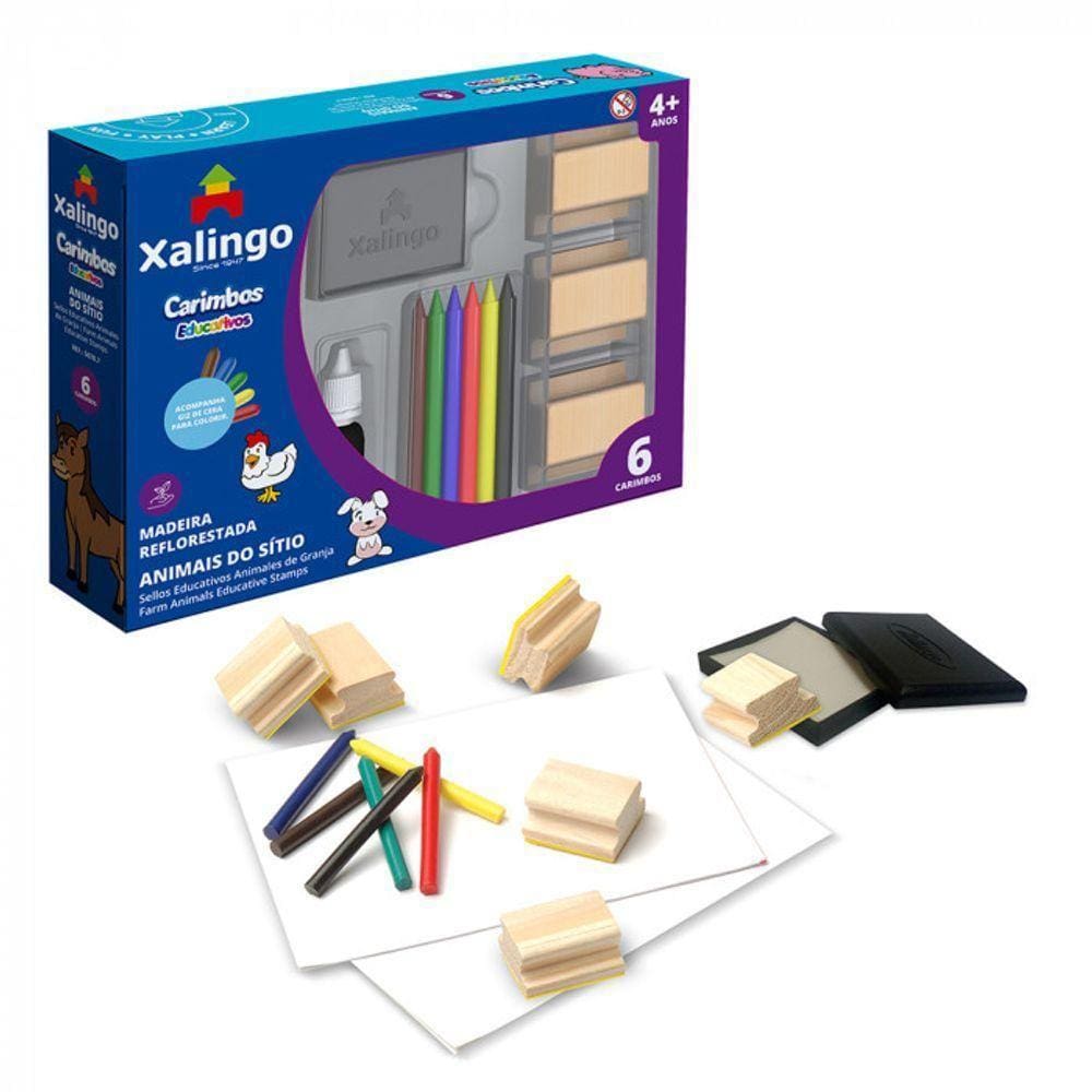 Carimbos Educativos - Animais Do Sítio