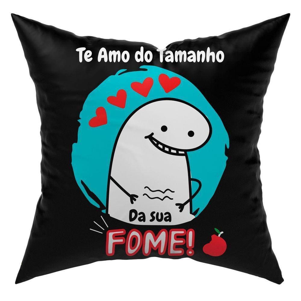 Capa De Almofada Avulsa 45Cm X 45Cm Tamanho Da Sua Fome