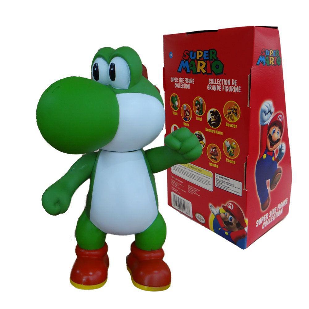 Boneco Yoshi - Super Mario Bros Grande | Extra