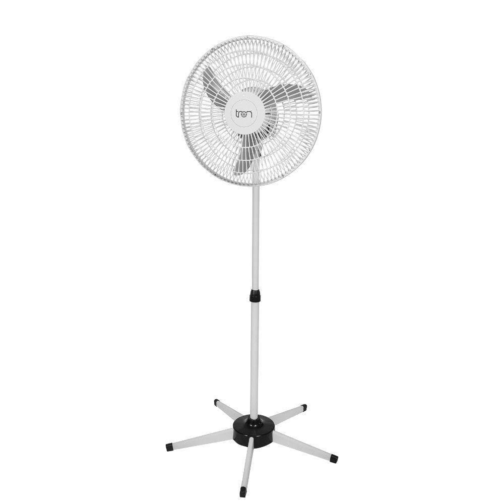 Ventilador Pedestal Oscilante 50 Cm Pp Bivolt Branco