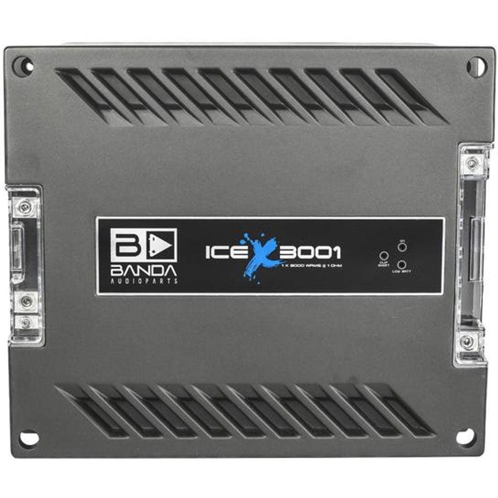 Modulo Amplificador Banda Ice X 3001 3000 Rms 1 Ohm 1 Canal