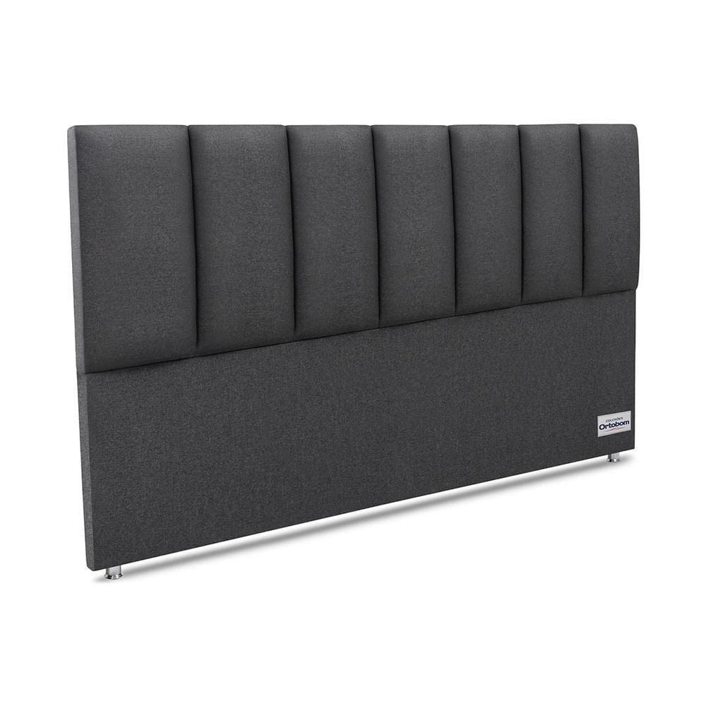 Cabeceira South Linho Cinza Super King 11x195x125 Linho