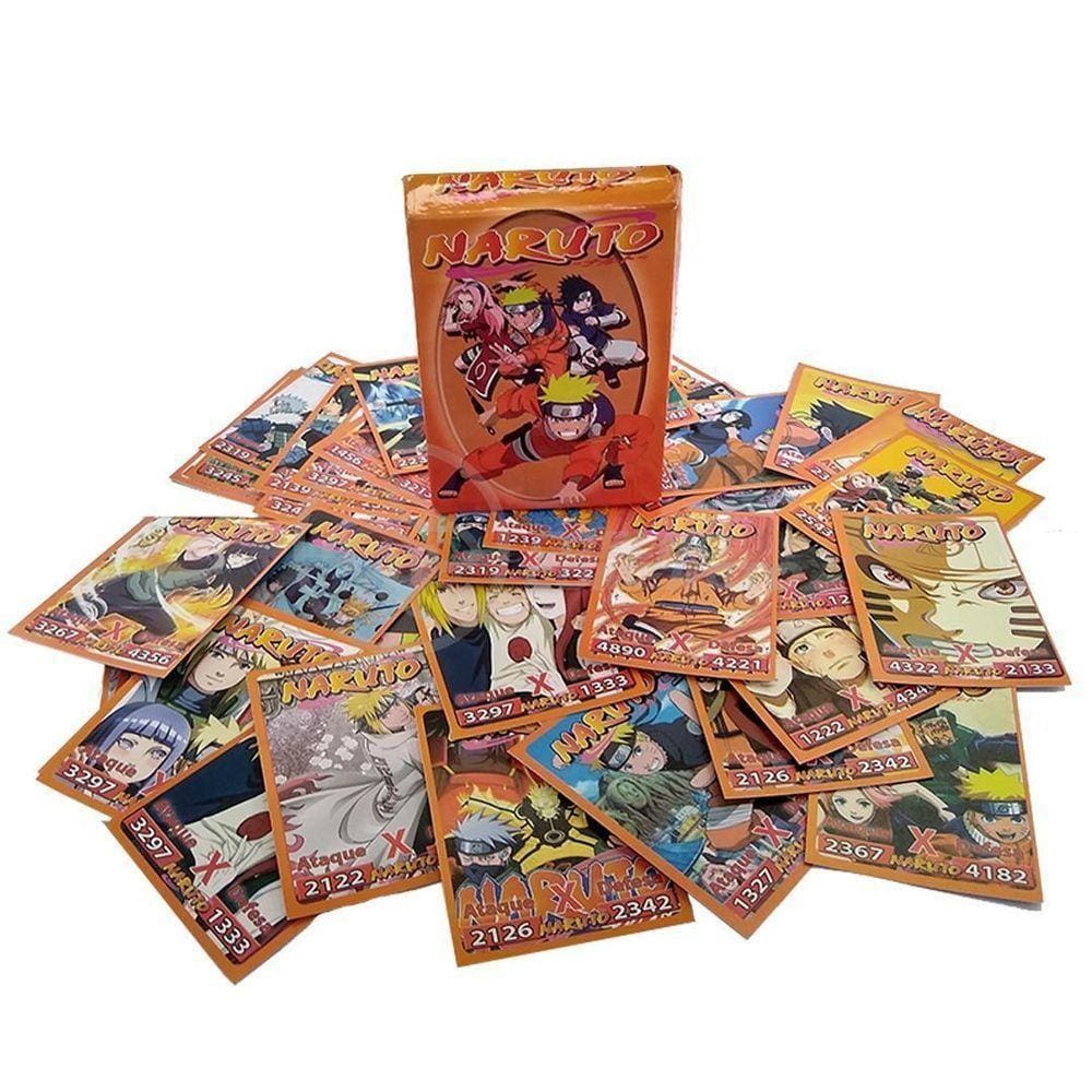 Cartas Batalha Jogo Ninja Naruto Shippuden Cartas 50 Cards