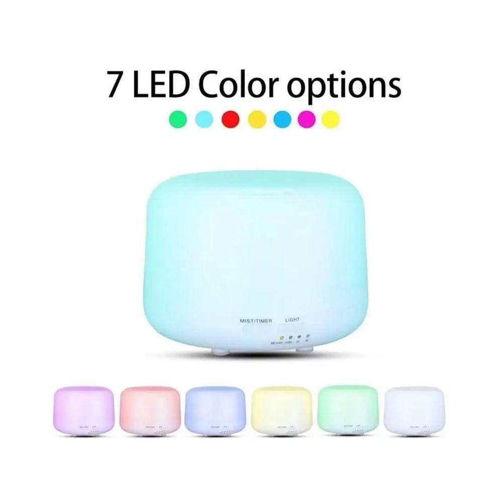 Aromatizador Umidificador Eletrônico Led Rgb branco