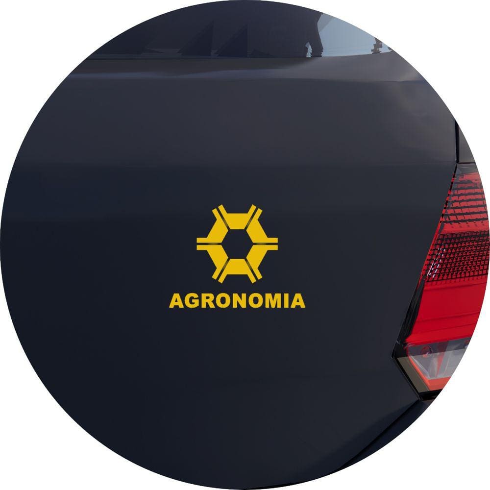 Adesivo de Carro Faculdade Agronomia