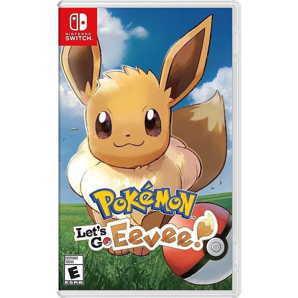 Jogo Pokémon: Let`s Go, Eevee! Edição Standard