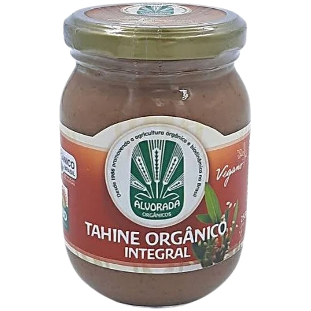Tahine Integral Orgânico Alvorada 250g