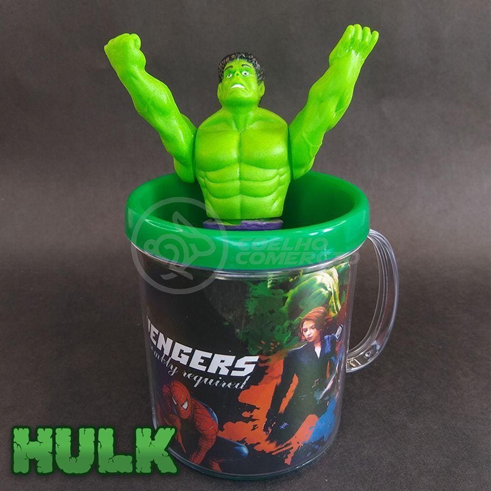 Bonecos Colecion. Desenhos Animados + Caneca Verde