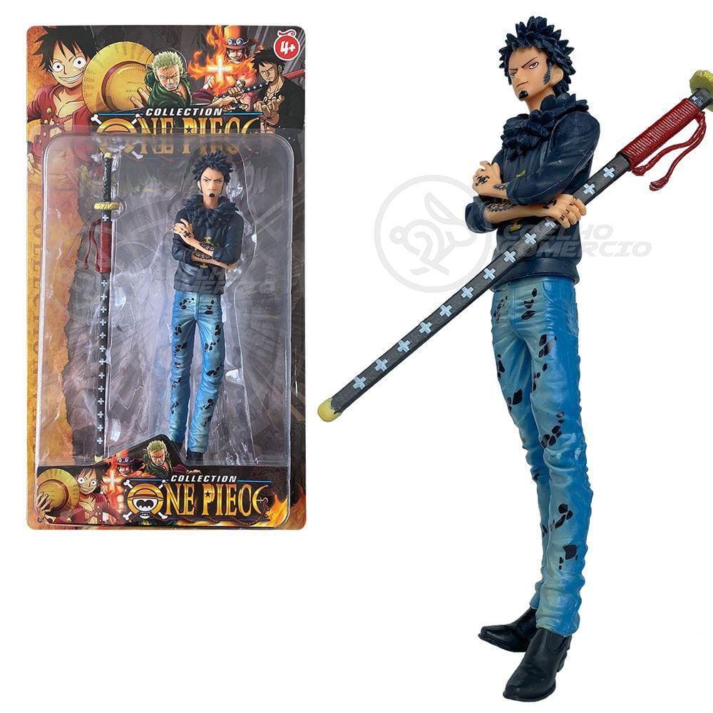 Boneco Action Figure One Piece 18Cm - Trafalgar D. Water Law