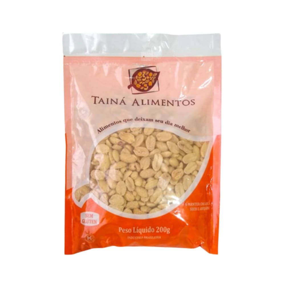 Kit 2X: Amendoim Torrado com Sal Tainá Alimentos 200g