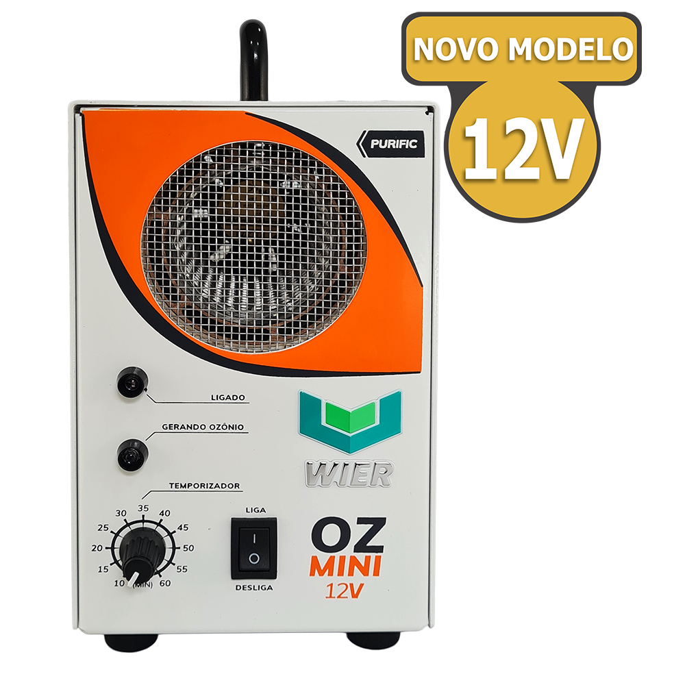 Maquina De Oxisanitização Geradora De Ozônio Automotivo