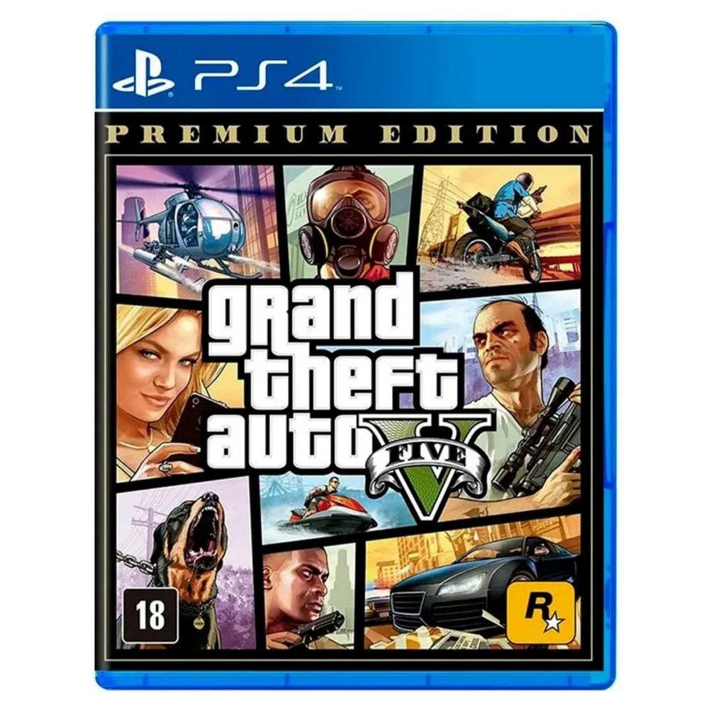 Grand Theft Auto V Premium Edition - GTA 5 PS4 - Portugues