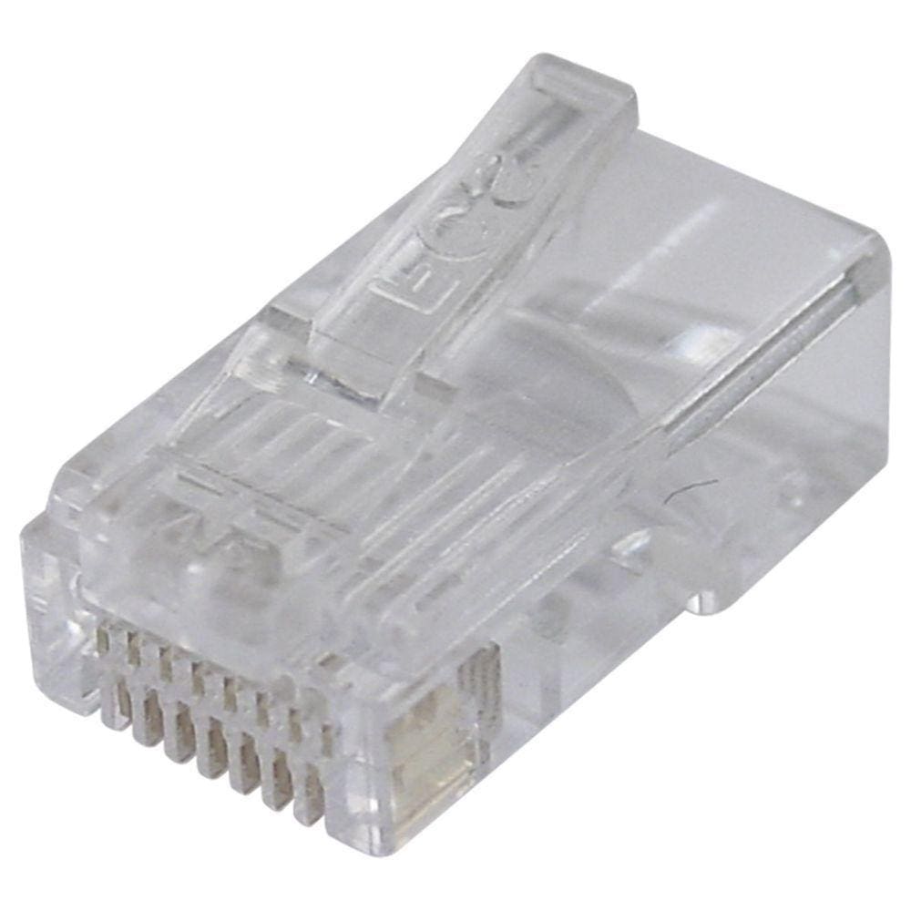 Conector Rj45 Cat.5E Macho (Pct Com 10)