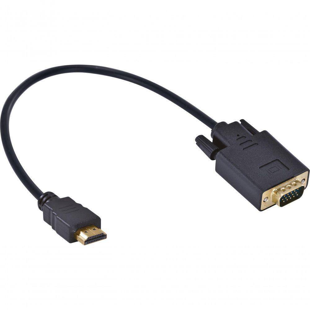 Cabo Conversor Hdmi X Vga 1080I 30Cm