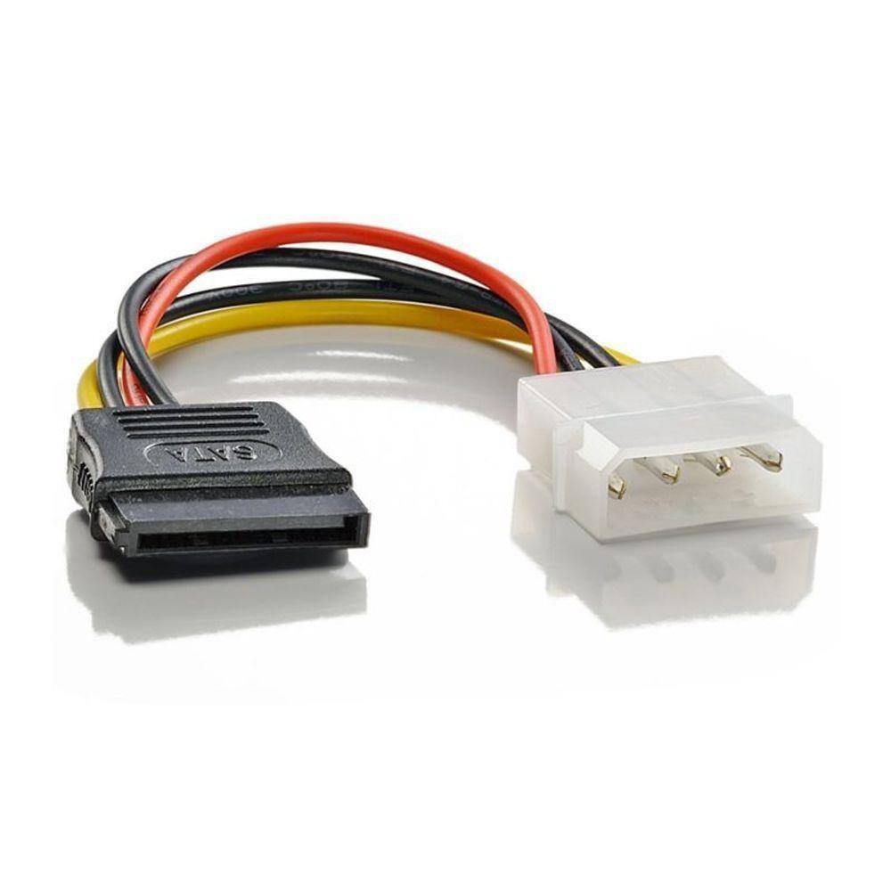 Cabo De Forca Para 1 Sata 15cm Pc Stf015 Pluscable