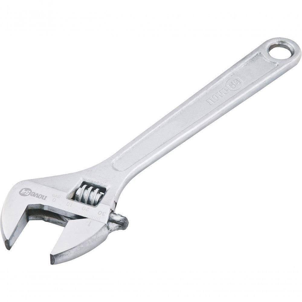 Chave Inglesa Ajustável 18" Aço Carbono Cromada - Nove54