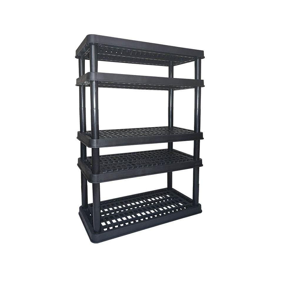Estante Modular Plastico Super 5 Bandejas 42cm Preto Antares