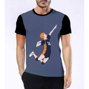 Camisa Camiseta Haikyu Anime De Vôlei