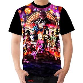 Camiseta Camisa Dragon Ball Cabelo Goku Minimalista Super Z