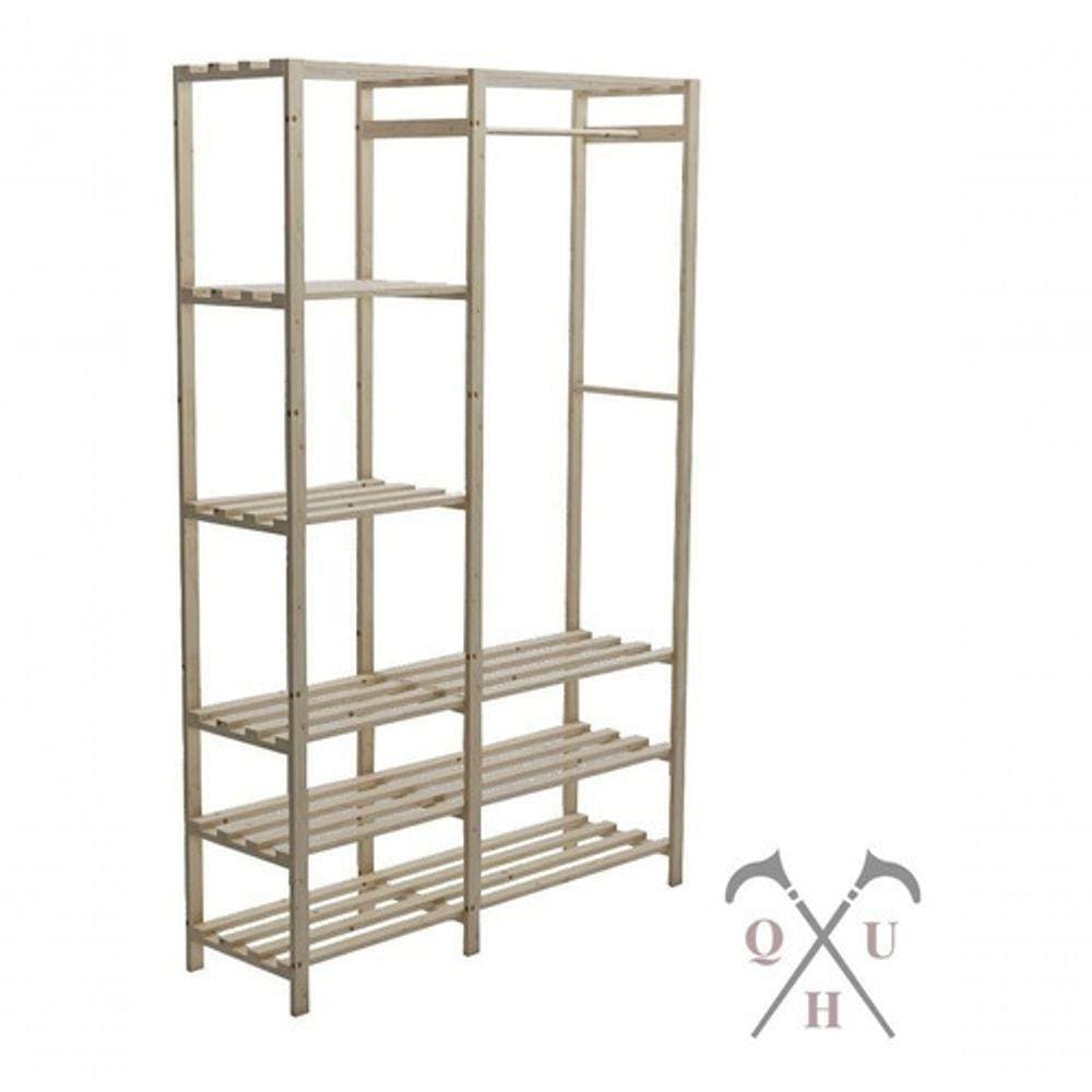 Estante Para Livros 8 Prateleiras Madeira Pinus