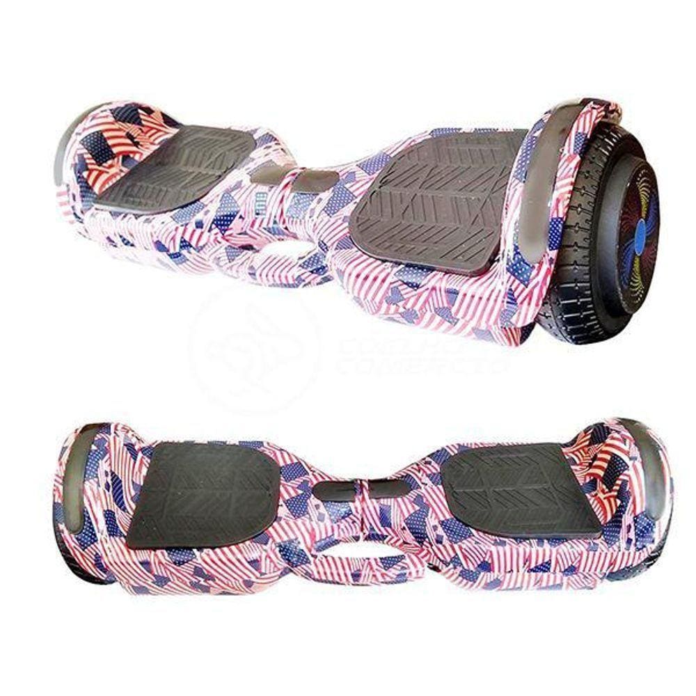 Hoverboard Esporte Skate Elétrico Adesivo America - Usa Nº16