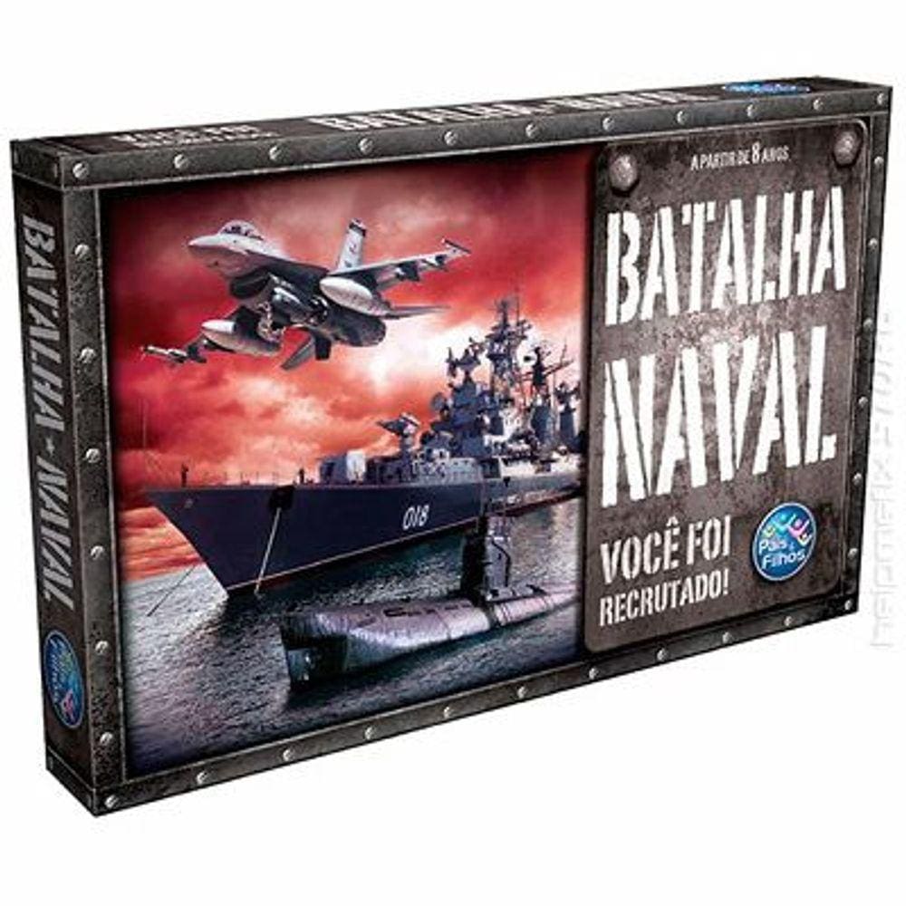 Jogo Batalha Naval Pais e Filhos Estratégia
