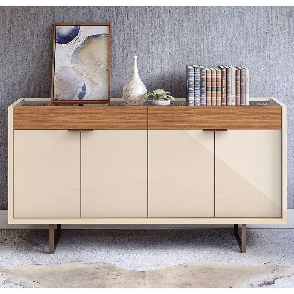 Buffet/balcão Berlim Casa D Cor:off White/noce