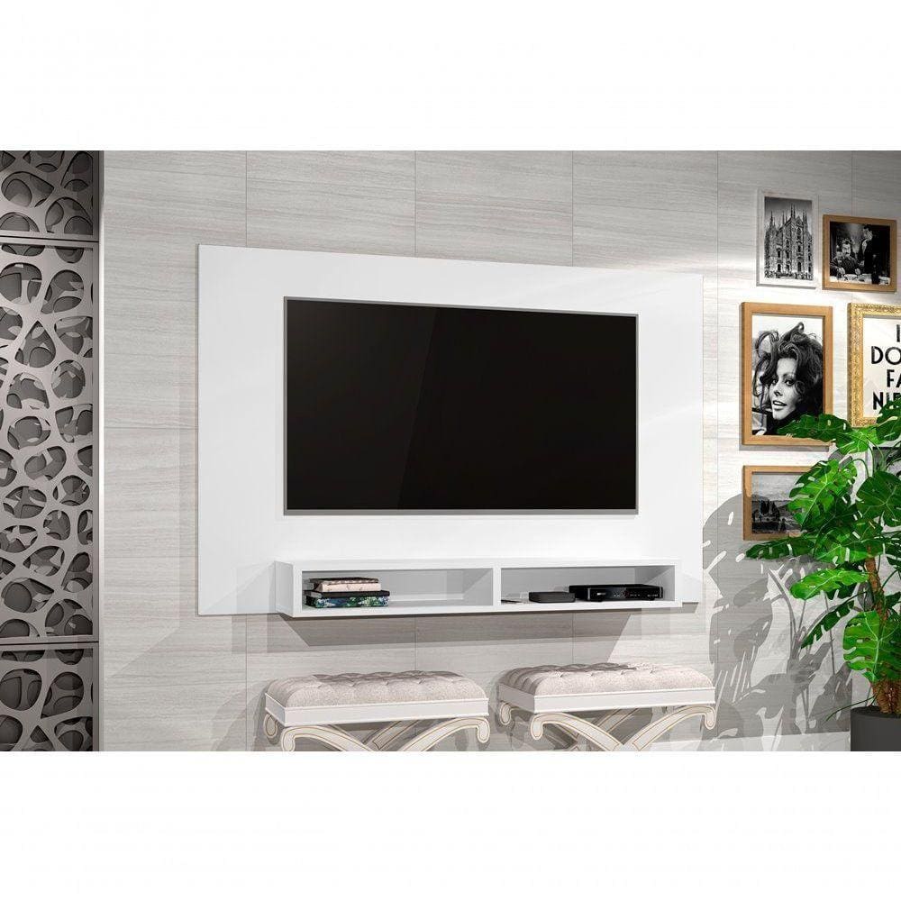 Painel Manhattan Branco J&A Móveis