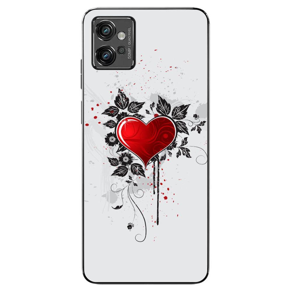 Capa Adesivo Skin364 Verso Para Motorola Moto G32