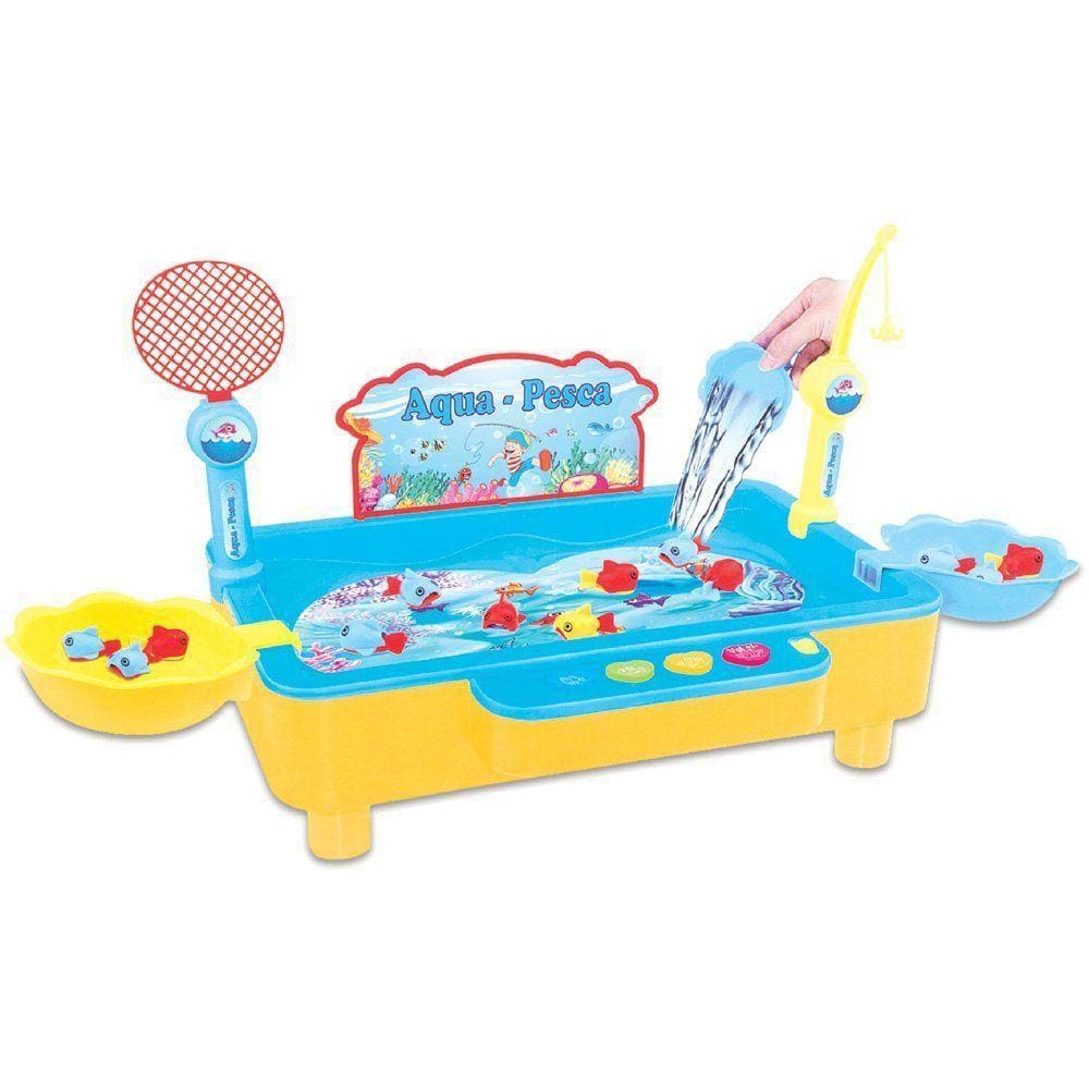 Jogo Pescaria Infantil Aqua-pesca - Azul - Np-232 - Fenix