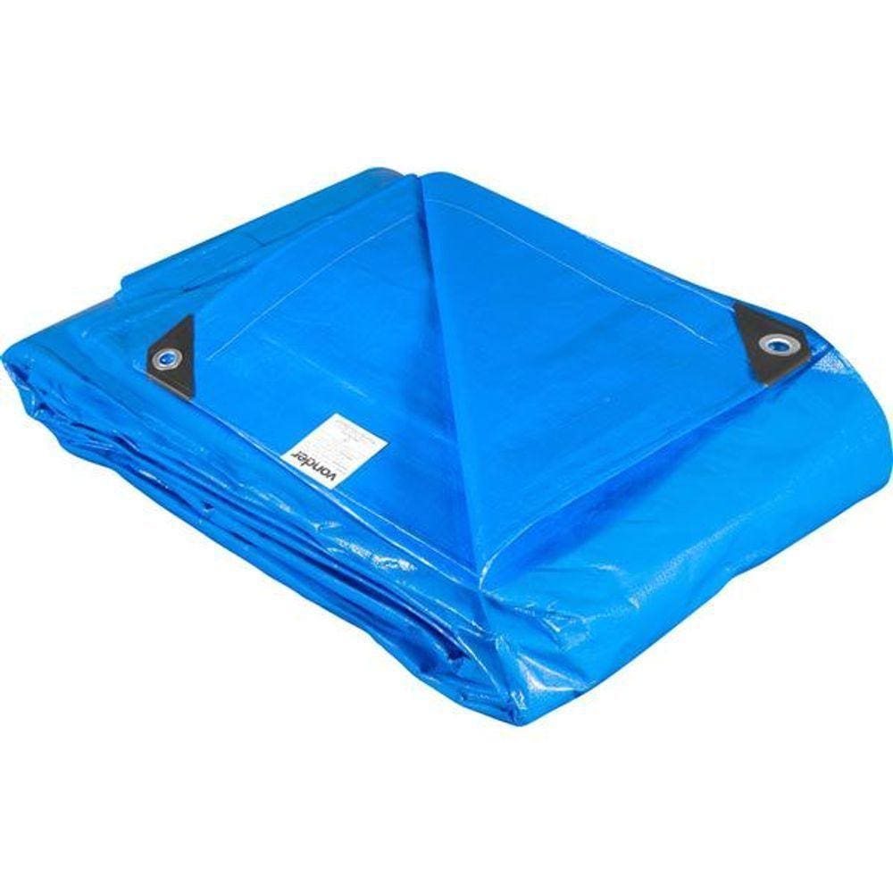 Lona Reforçada Azul 14X4M - Vonder