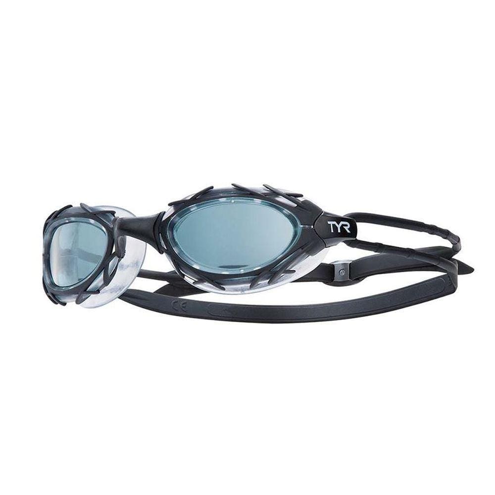 Óculos De Natação Nest Pro Lente Fumê Nano Fit Tyr Preto
