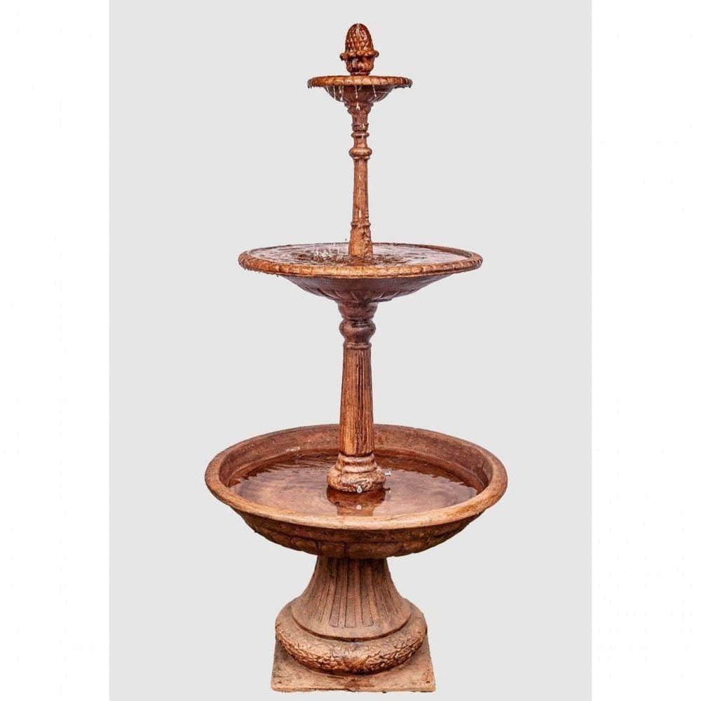 Chafariz 3 Quedas H 2m Flores Meu Jardim