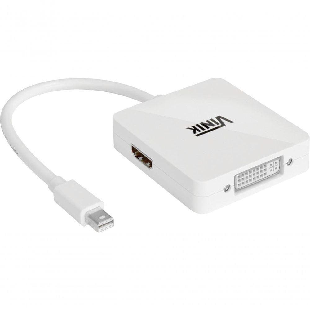 Adaptador Mini Displayport X Dvi/Hdmi/Displayport 3 Em 1 -