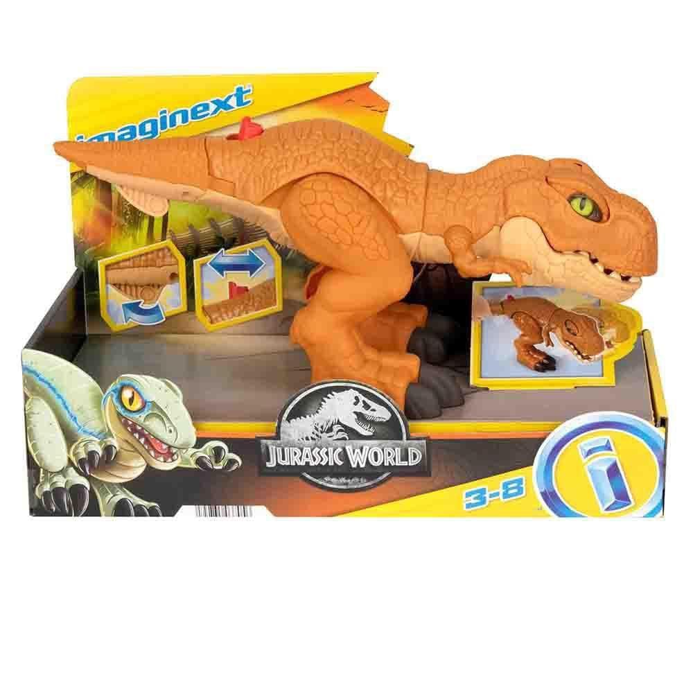 Dinossauro Tiranossauro Rex Rugido - Jurassic World Mattel em