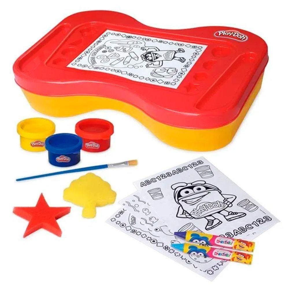 Mesa De Atividade Kit Criativo Play Doh 2 Em 1 Play-Doh