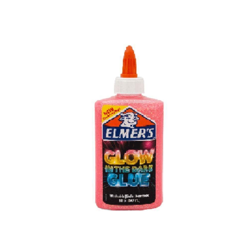 Cola Glitter Glow In Tthe Dark Clue 147Ml Rosa - Toyng