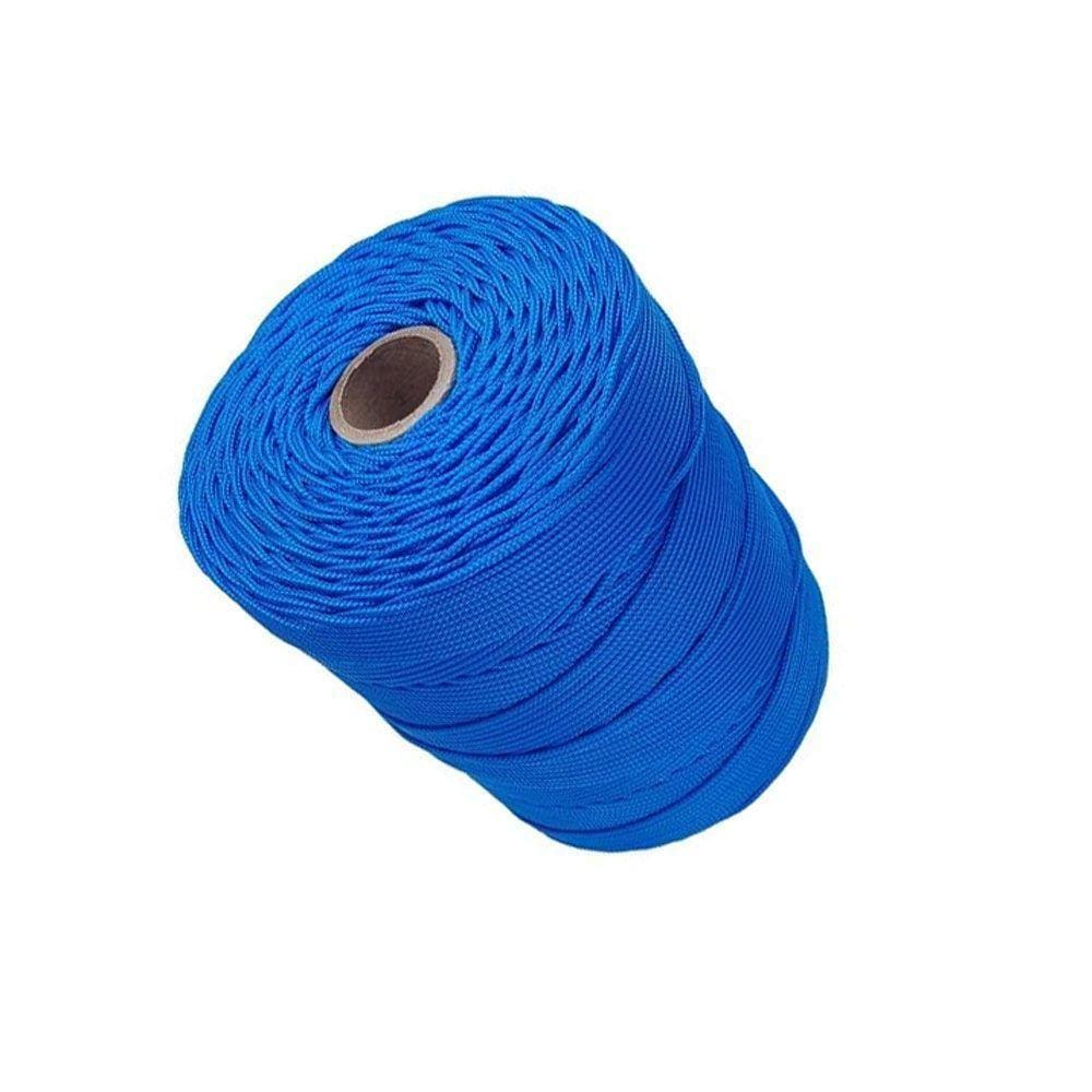Corda Trançada De Polipropileno 1kg +- 470m 2mm - Amarela