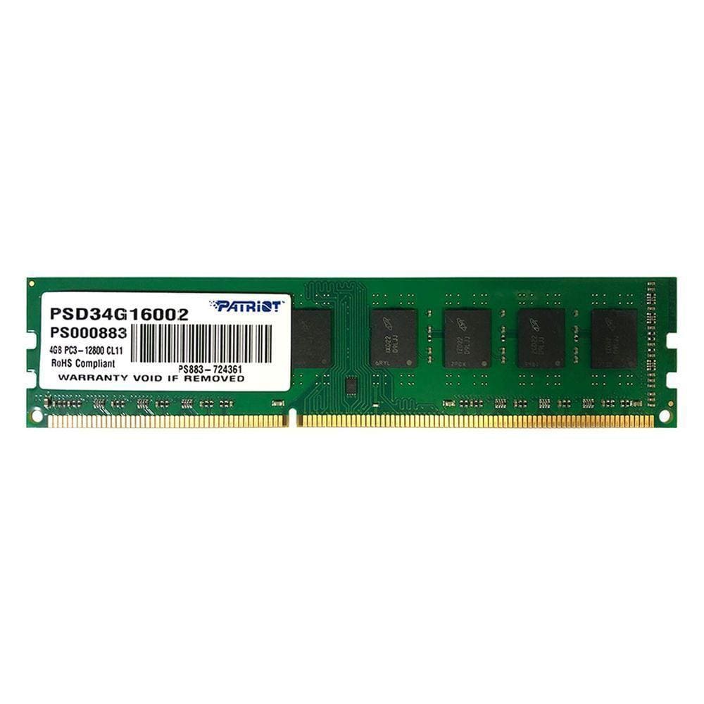 Memória Patriot Signature Line 4Gb Ddr3 1600Mhz Cl11