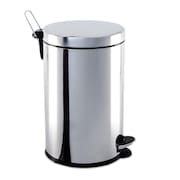 Lixeira Inox Com Pedal e Balde 12 Litros 3040/203 Brinox