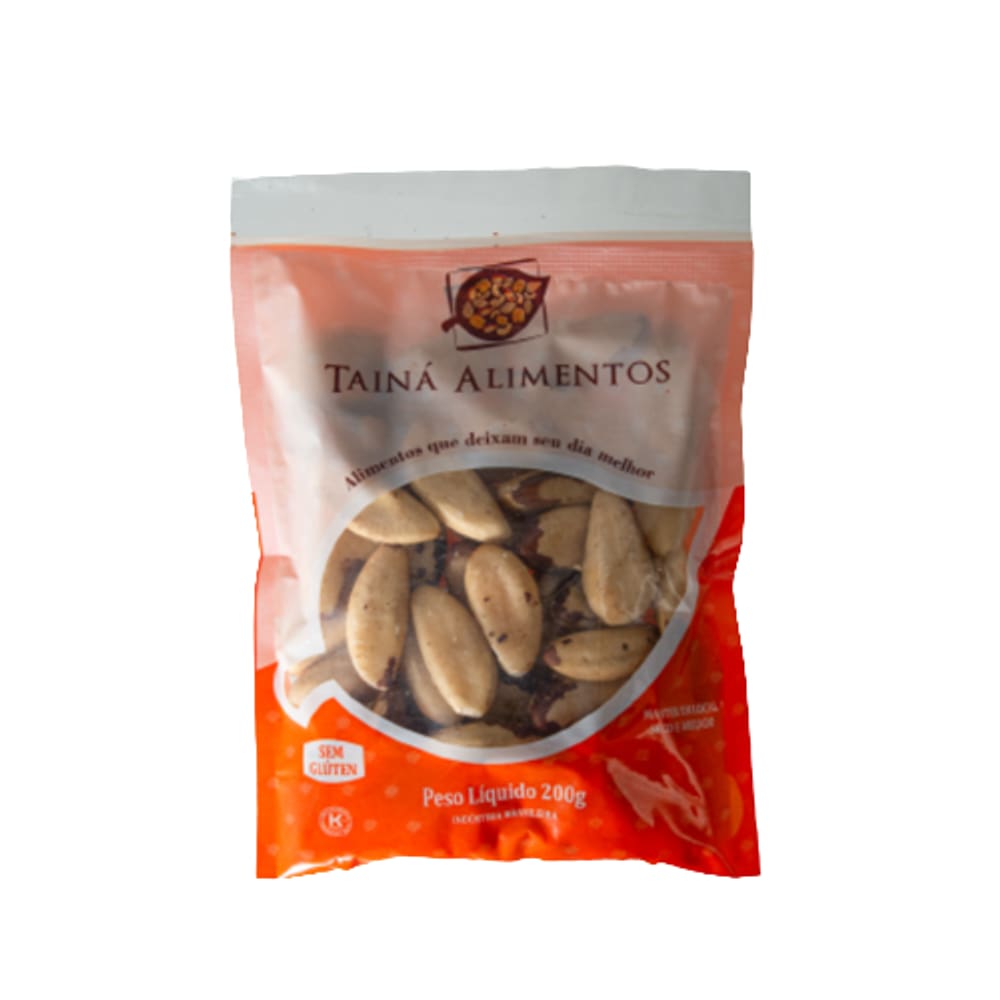 Kit 2X: Castanha do Pará Média Tainá Alimentos 200g