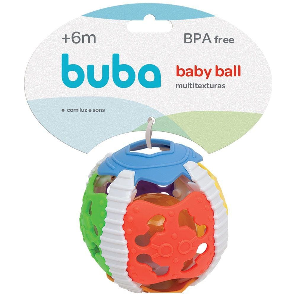 Mordedor Baby Ball Multi Texturas Buba